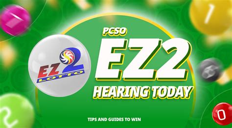 ez2 hearing|EZ2 Results Today .